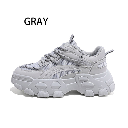 【WeStyle】Girl's shoes, Woman's shoes, imitation microfiber fabric upper, 3.5cm shock-absorbing platform, has good elastic three-dimensional shading design, non-slip and wear-resistant